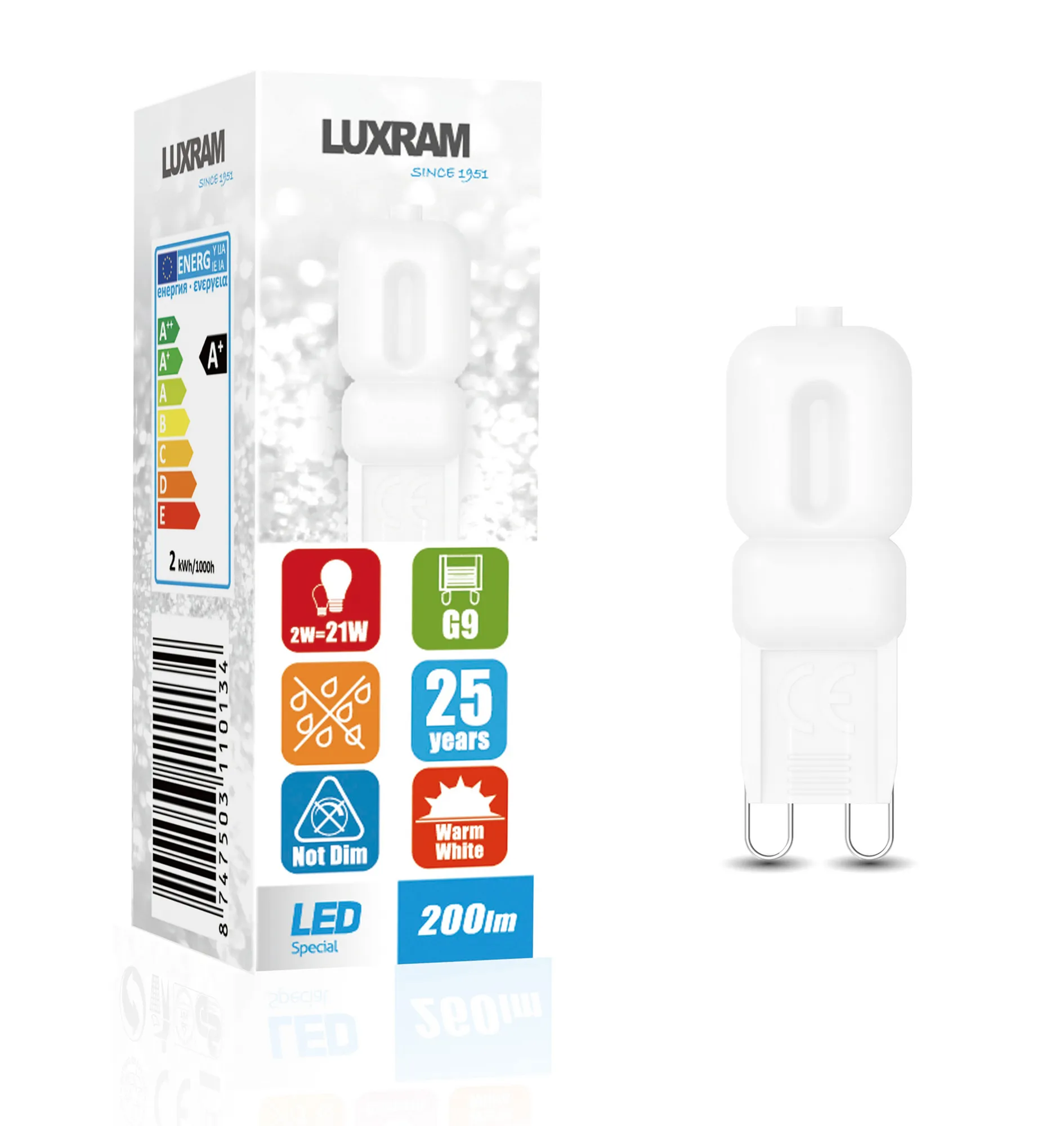 CapsuLED LED Lamps Luxram Capsule